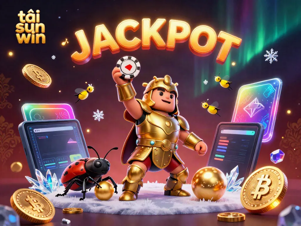 Experience the thrill of gaming with tải sun win featuring vibrant characters and elements in this dynamic 3D scene.