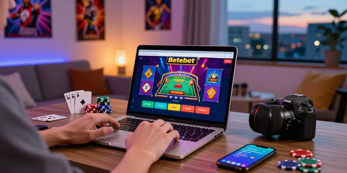 Engaging with Betebet platform for online gaming experience.