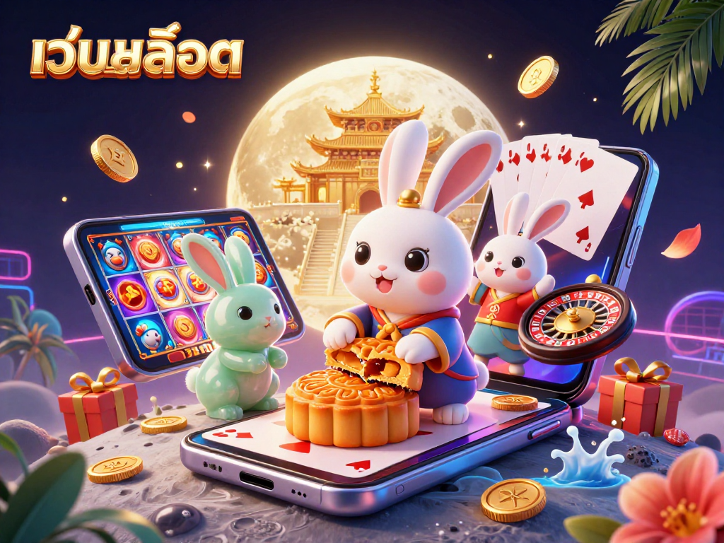 Experience thrilling เว็บสล็อต action with 3D cartoon characters amidst vibrant gaming elements.