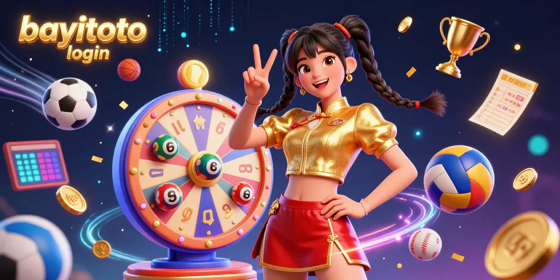 Experience the thrill of bayitoto login with vibrant casino excitement featuring colorful lottery elements!
