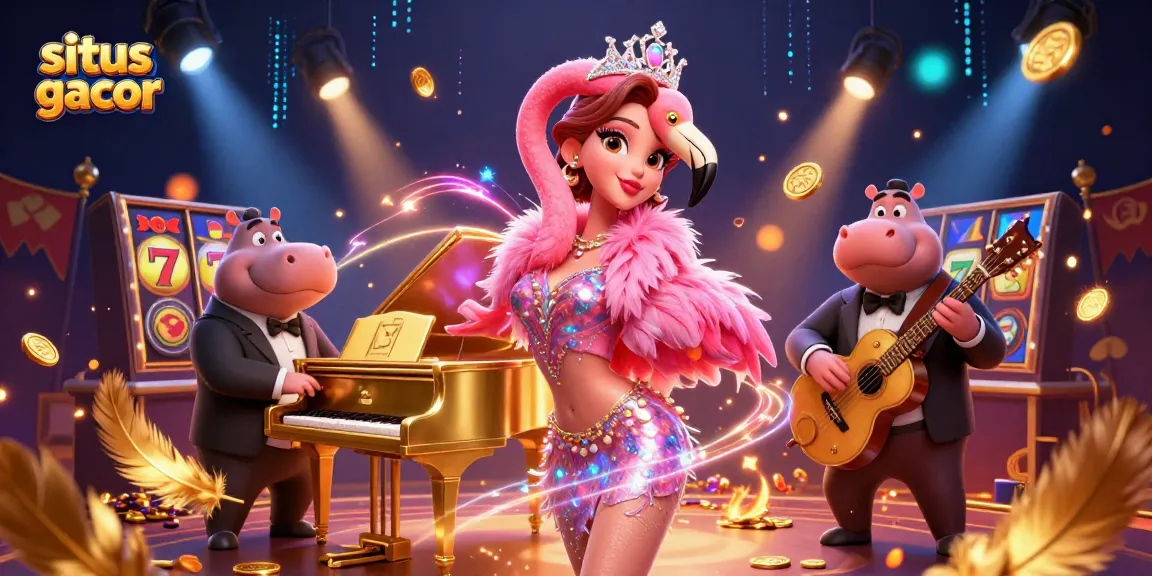 Menangkan jackpot di situs slot gacor dengan suasana ceria penuh warna dan kemewahan.