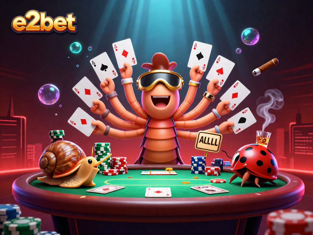 e2bet tham gia vào trò chơi cá cược với dealer và cao thủ trực tiếp tại sòng bạc trực tuyến