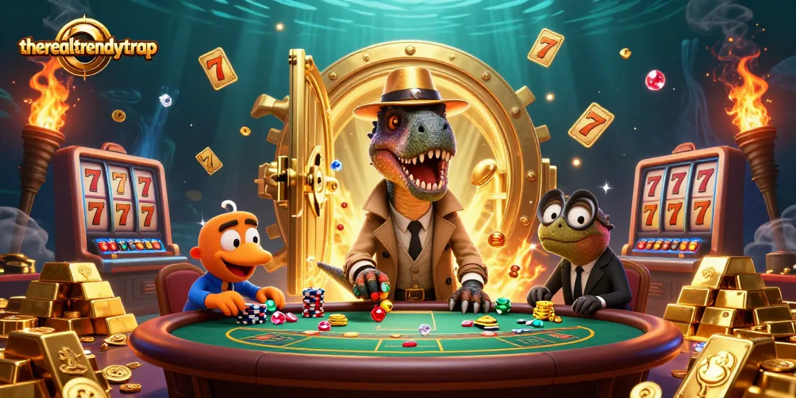 Memenangkan jackpot dengan permainan slot online di therealtrendytrap, sambil menikmati suasana kasino yang menghibur.