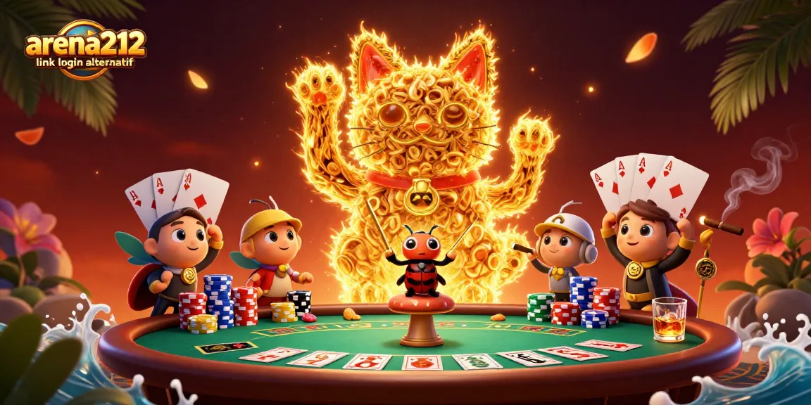 Menangkan permainan dengan arena212 link login alternatif dan sambut keberuntunganmu!