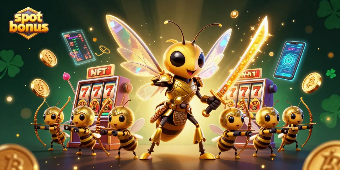 Engage with the exciting slot bonus opportunities presented by a heroic hornet and its archers.