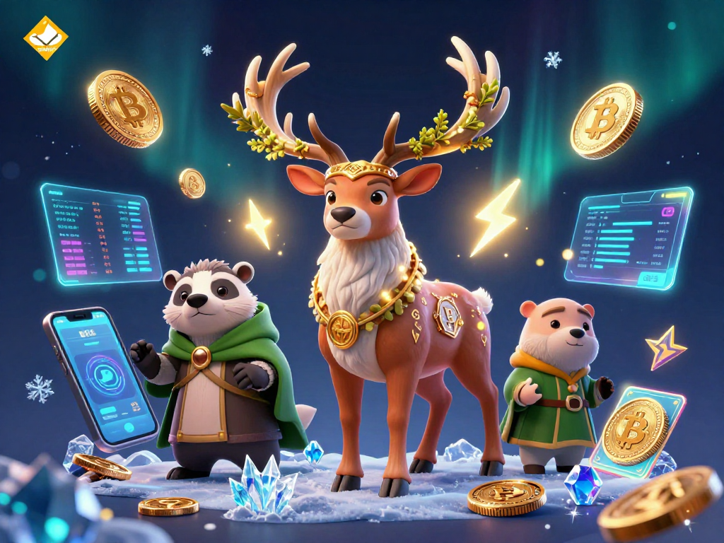 Engage with sunwin's unique slots experience featuring a druid stag and mystical badger