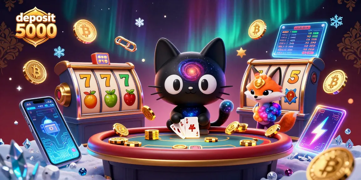Engage in thrilling gameplay with deposit 5000 slots at a cosmic casino featuring vibrant characters and dynamic action.