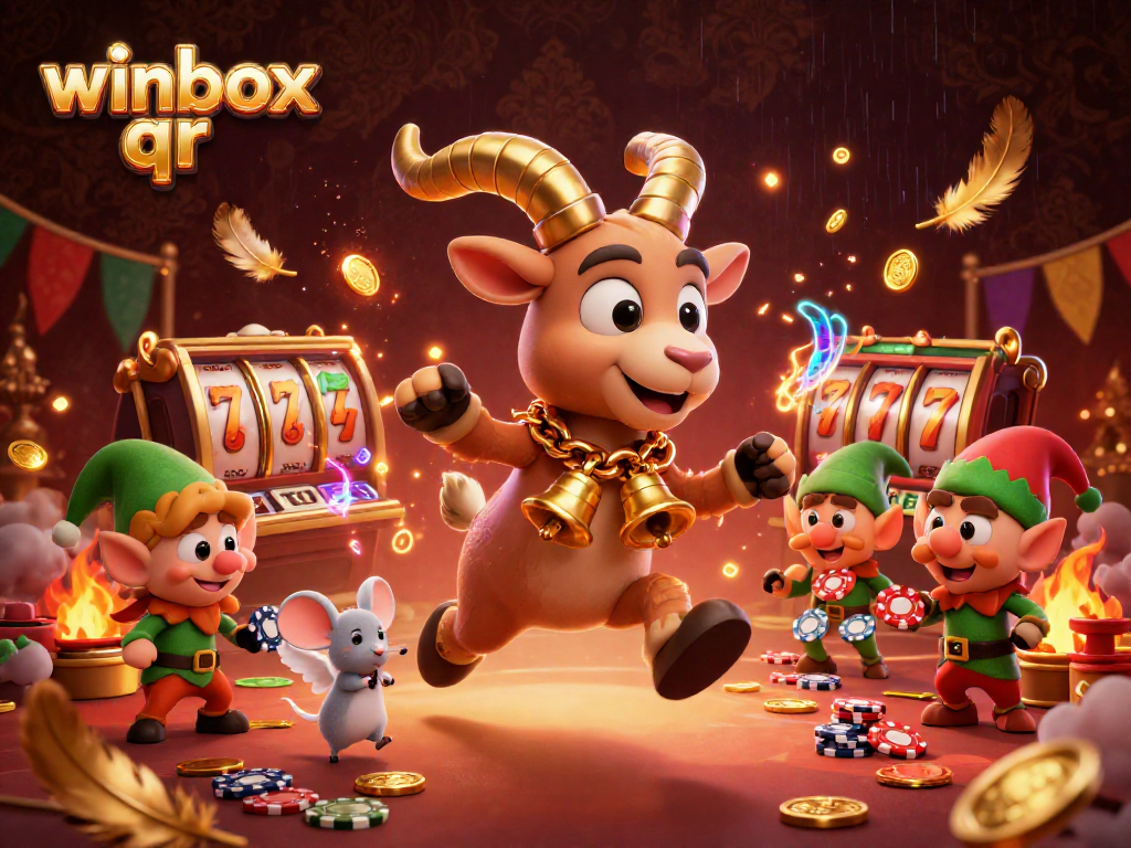 Experience thrilling wins with winbox qr at the festive holiday-horror casino scene.