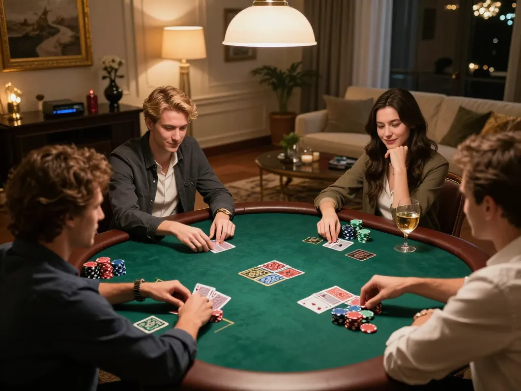 Experience engaging gameplay with friends while đăng ký go8 for a winning poker night at home.