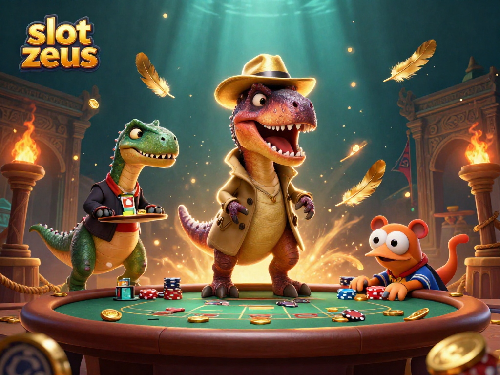 Experience the thrill of slot zeus with unique characters, vibrant casino elements, and dynamic gameplay.