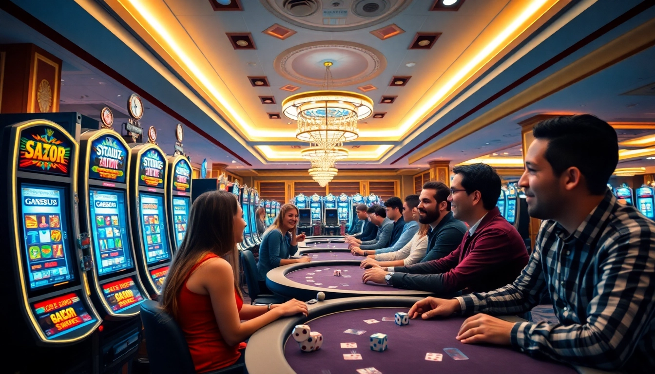 Experience the excitement of slot online gacor at vibrant casino tables featuring diverse game options.