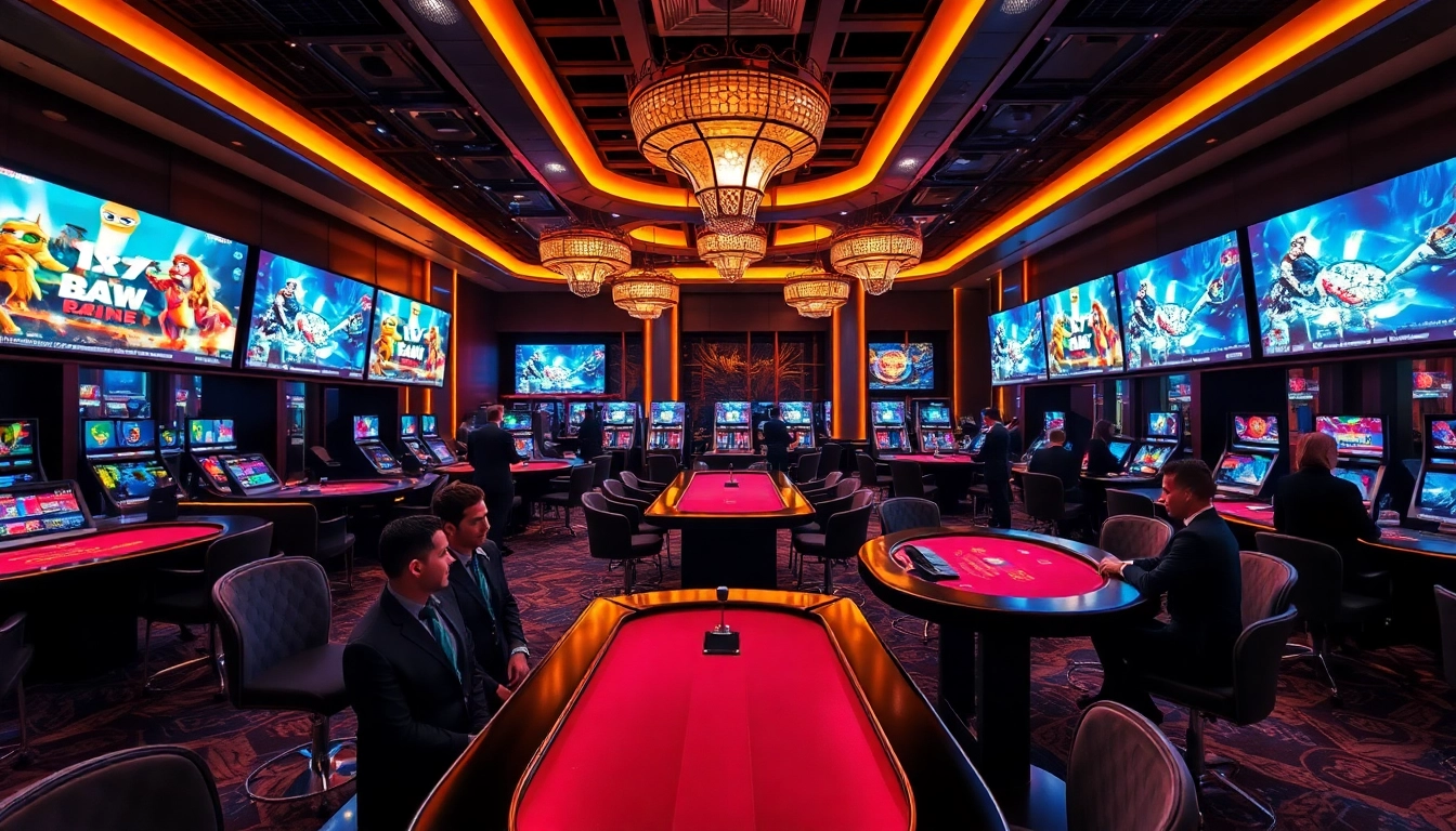 에볼루션 카지노 환경을 생생하게 보여주는 고급스러운 이미지